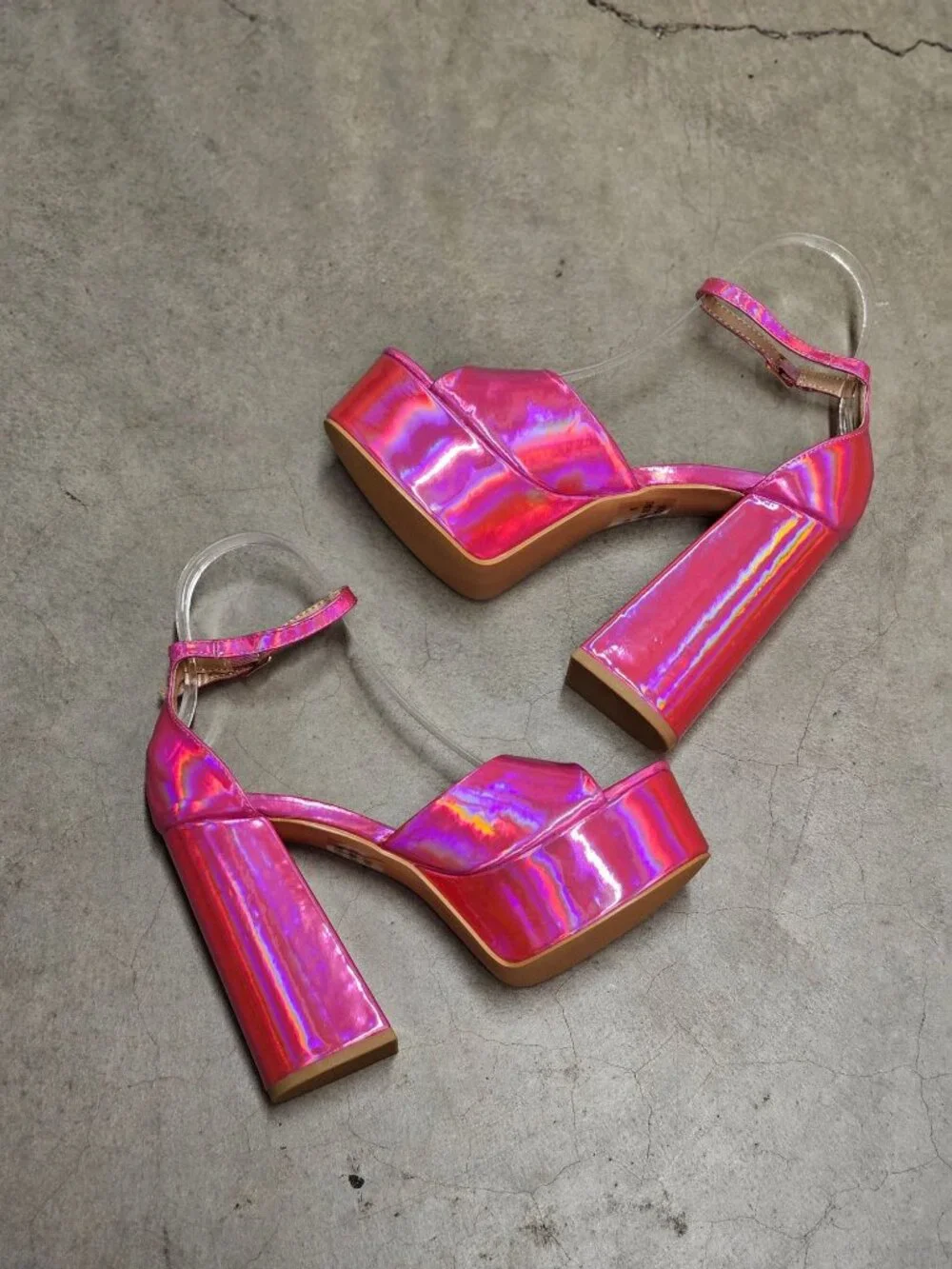 N/A iridescent pink